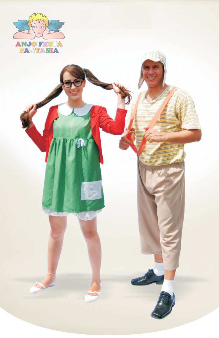Alugar Fantasia de Chiquinha e Chaves