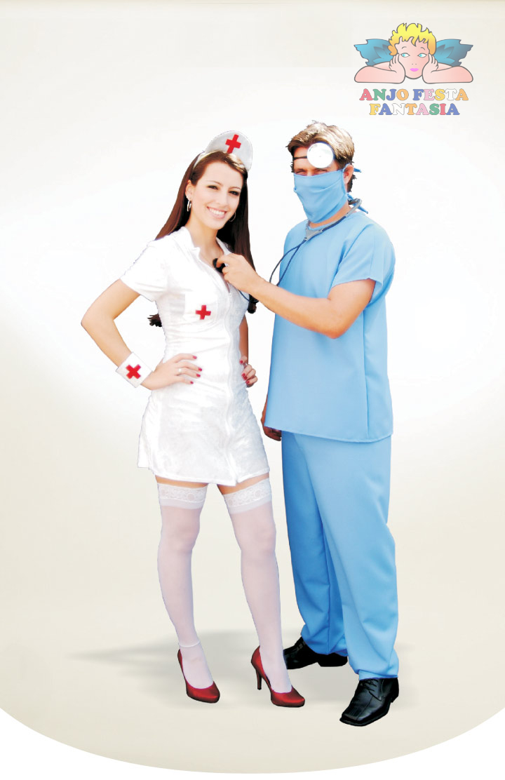 Alugar Fantasia de Enfermeira e Médico