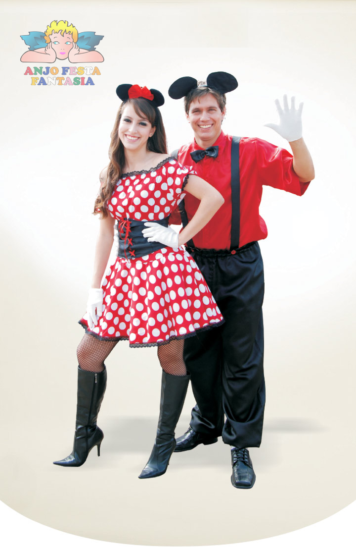 Alugar Fantasia de Minnie e Mickey