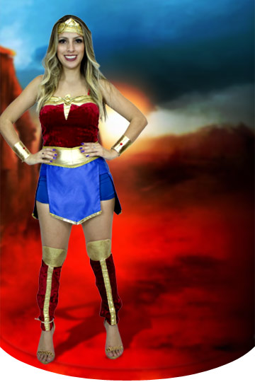Alugar Fantasia de Mulher Maravilha
