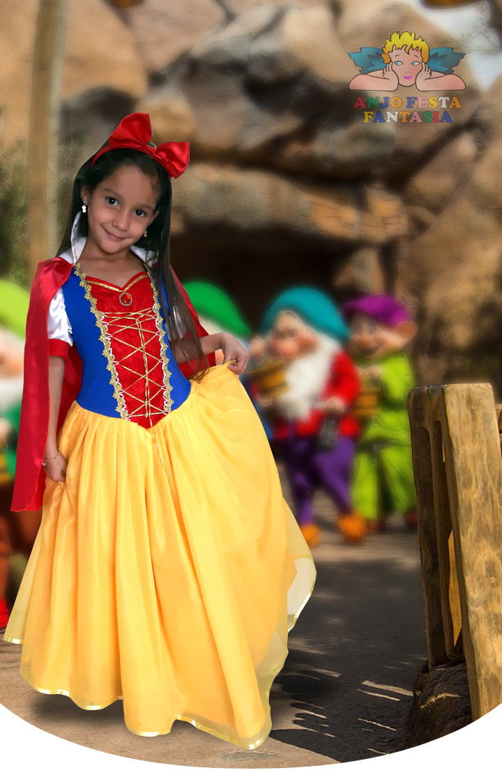 Alugar Fantasia de Branca de Neve