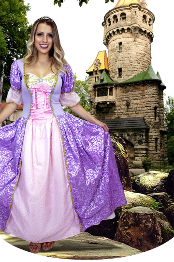Alugar Fantasia de Rapunzel