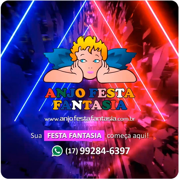 Festa  Fantasia Carmem de Rio Preto - Anjo Festa Fantasia